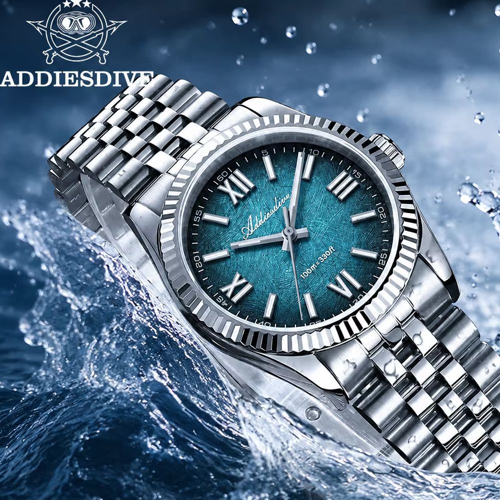 Luxury Watch Makes - ADDIESDIVE Mode Dames Horloges 36MM Saffierglas