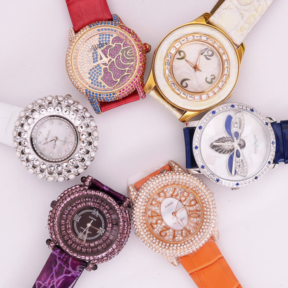 Luxury Watch Discount - Uitverkoop!!! Korting Melissa Crystal Old Types