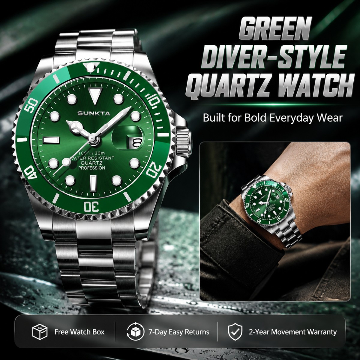 Luxury Watch All Brands - 2026 SUNKTA Topmerk Luxe Herenhorloge Mode