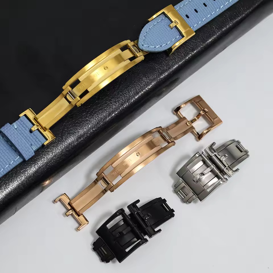Luxury Watch Grade - Premium Spring Deployant-sluiting voor Delug 16mm