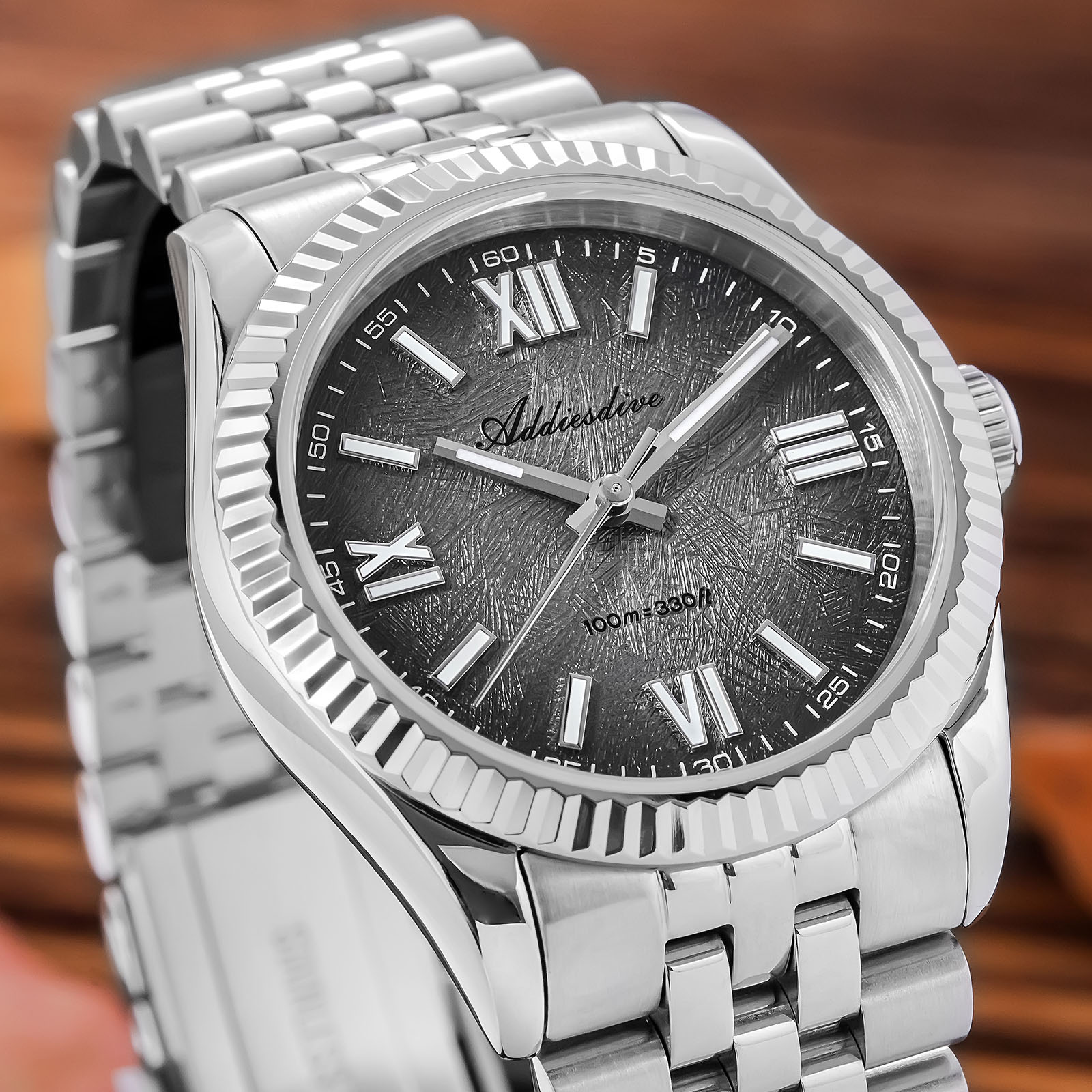 Luxury Watch Makes - ADDIESDIVE Japan VH31 horloge met saffierglas