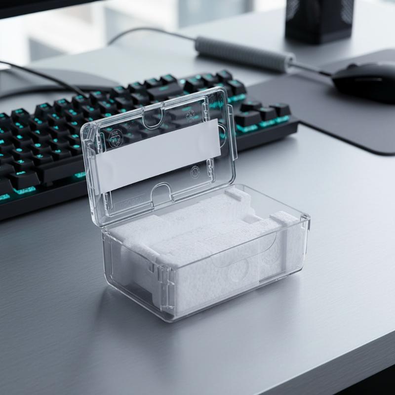 Luxury Watch Packaging Box - Vintage transparante enkelvoudige horlogedoos voor heren,