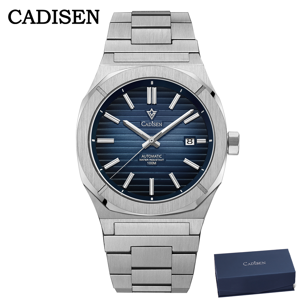 Luxury Watch Safe - CADISEN 2026 Duikhorloge Saffier MIYOTA 8215