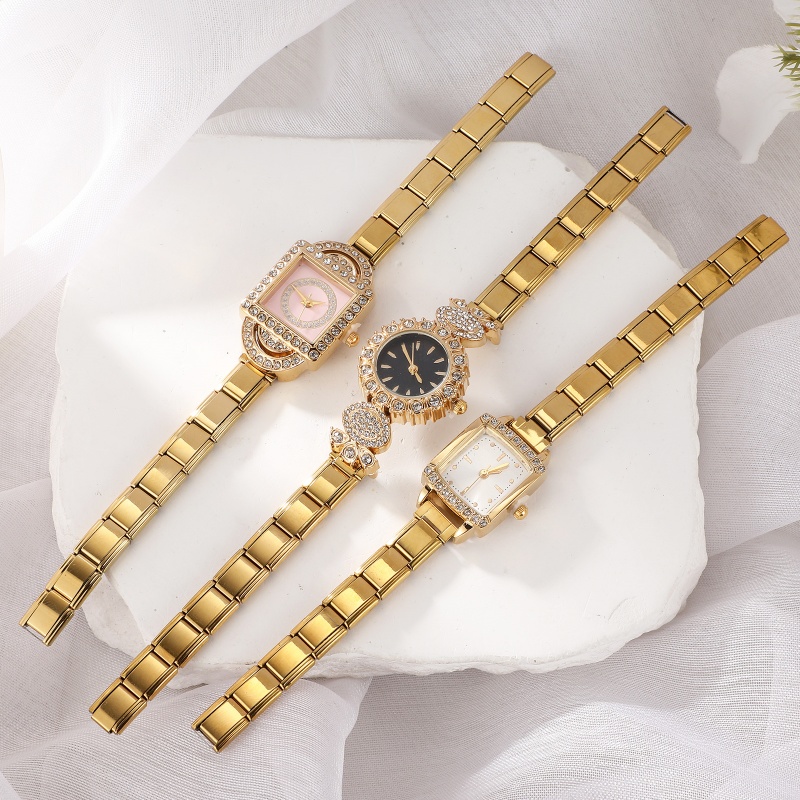 Luxury Watch Makes - Mode horloge connector roestvrij staal geschikt
