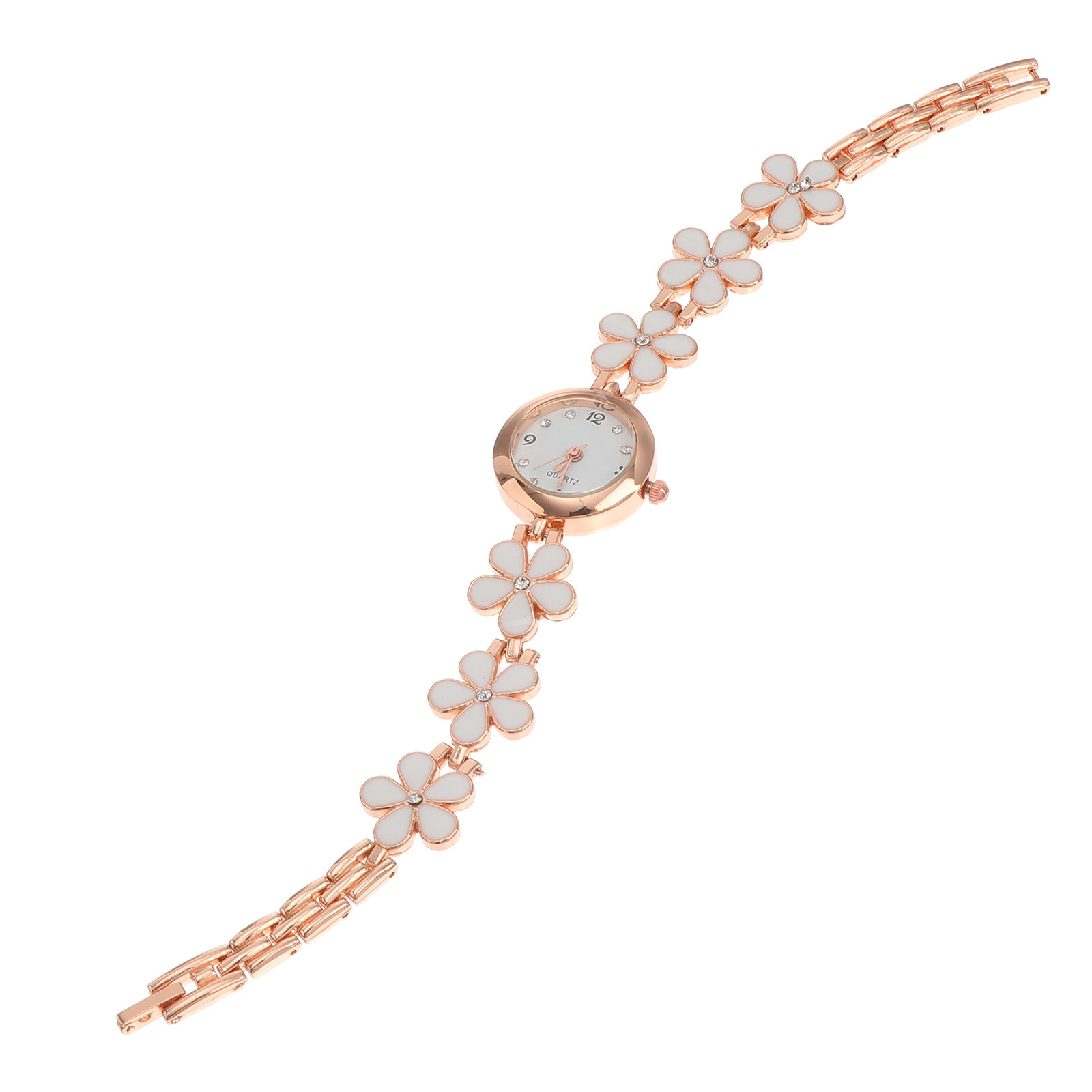Luxury Watch In Usa - Elegant kristallen quartz armbandhorloge voor dames,