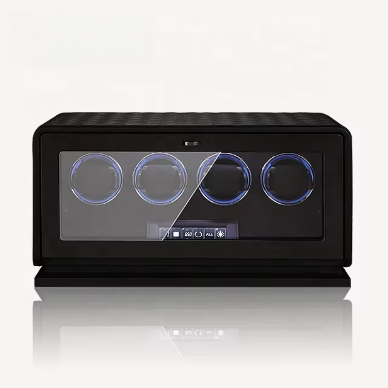 Luxury Watch Grade - Luxe automatische houten watchwinder voor 4