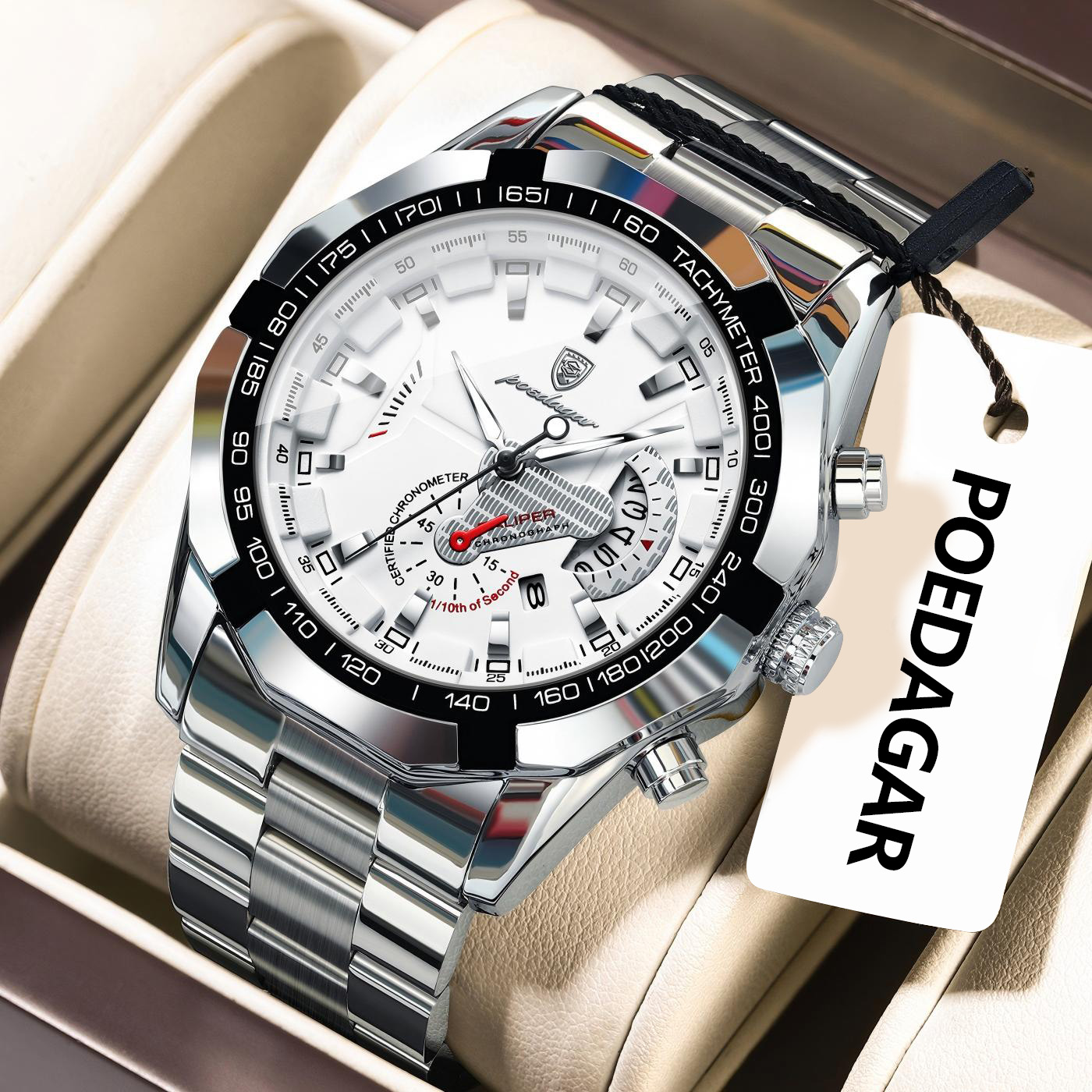 Luxury Watch Longines - POEDAGAR Luxe Merk Man Horloge Waterdicht