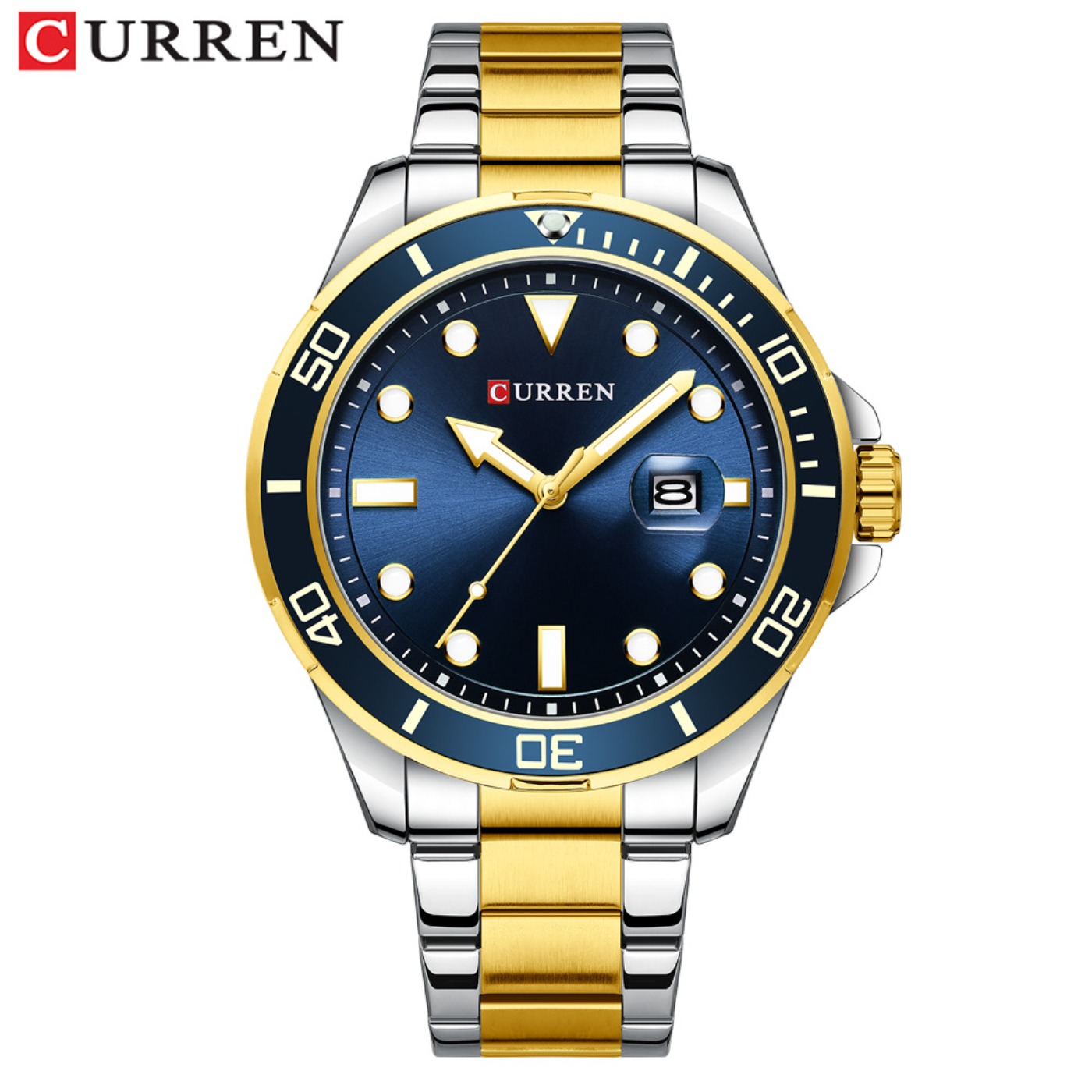 CURREN Nieuwe Green Water Ghos - Luxury Watch All Brands recensie en prijs