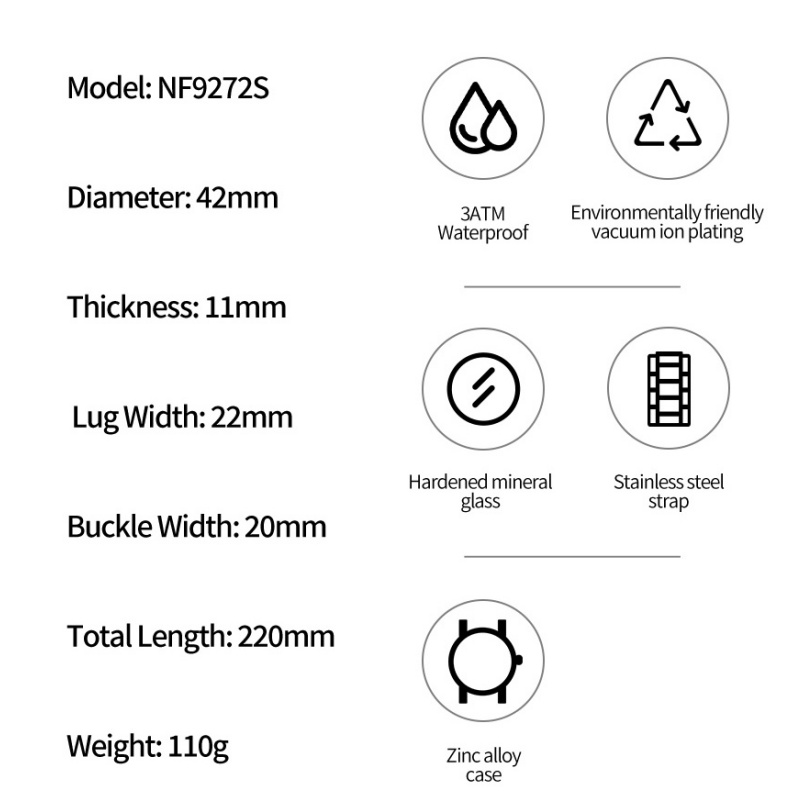 NAVIFORCE Herenmode Quartz Een - Quiet Luxury Watch Men recensie en prijs