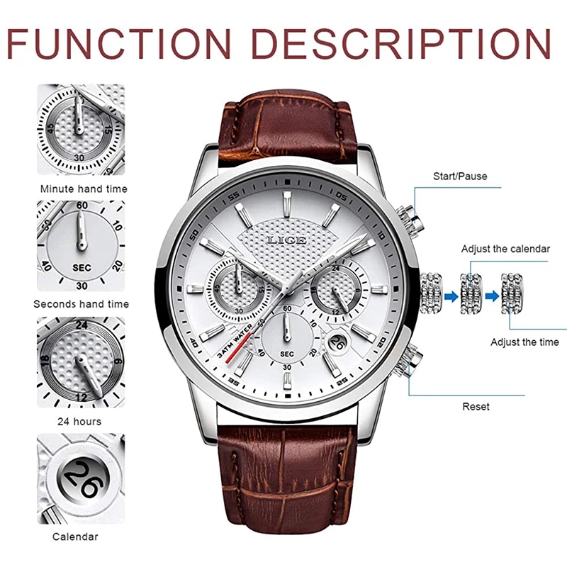 LUIK 2025 Horloge Mannen Mode  - Luxury Watch Longines recensie en prijs