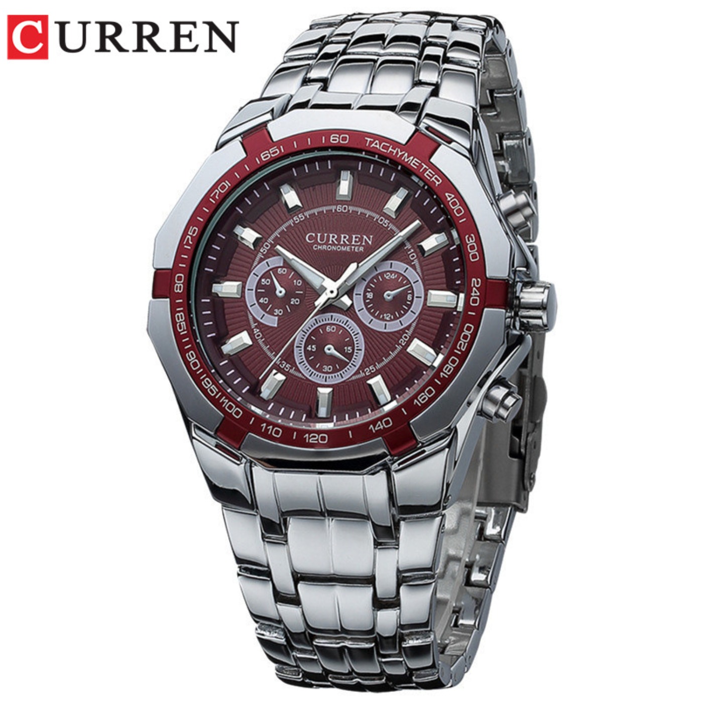 CURREN Mannen Luxe Merk Milita - Luxury Watch Safe recensie en prijs