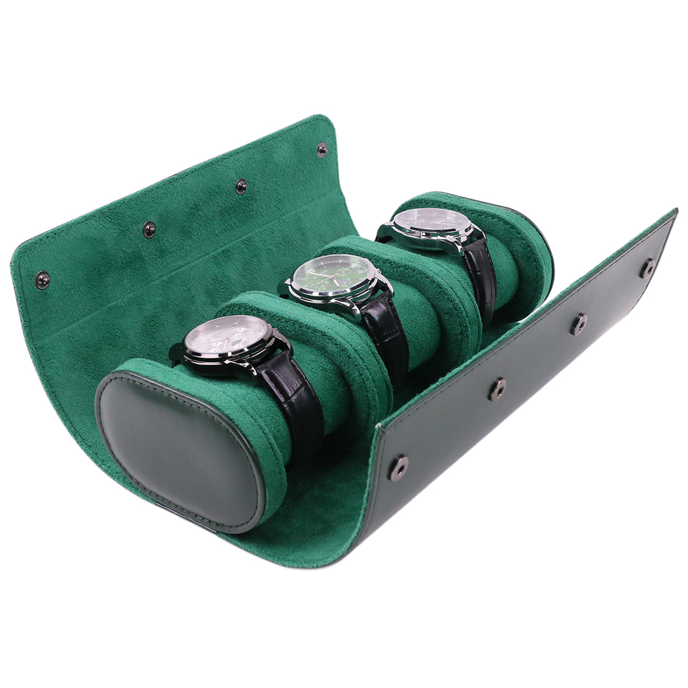 Luxe draagbare 3-slots PU lede - Luxury Watch Case Travel recensie en prijs