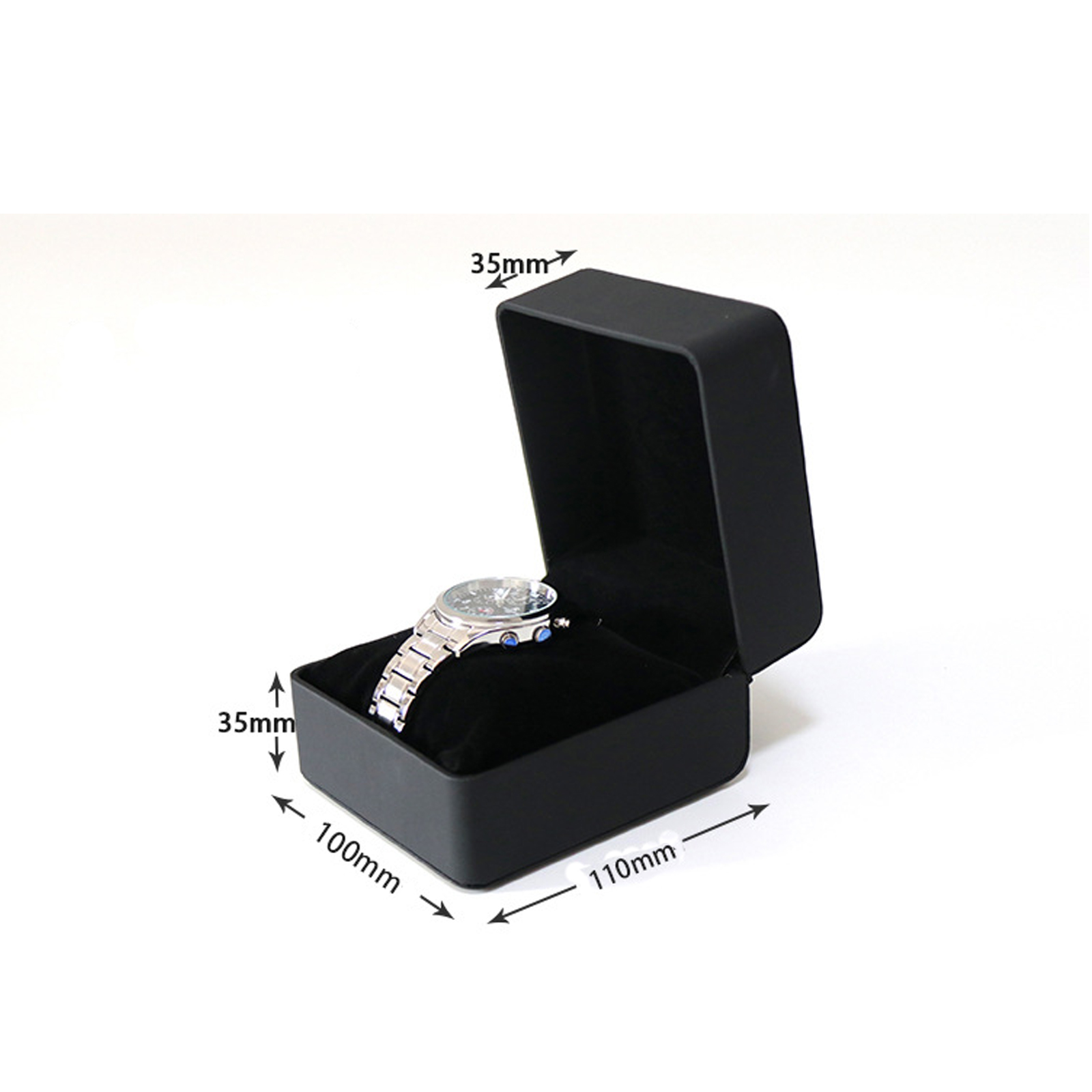 Lnofxas zwarte enkele horloge  - Luxury Watch Packaging Box recensie en prijs