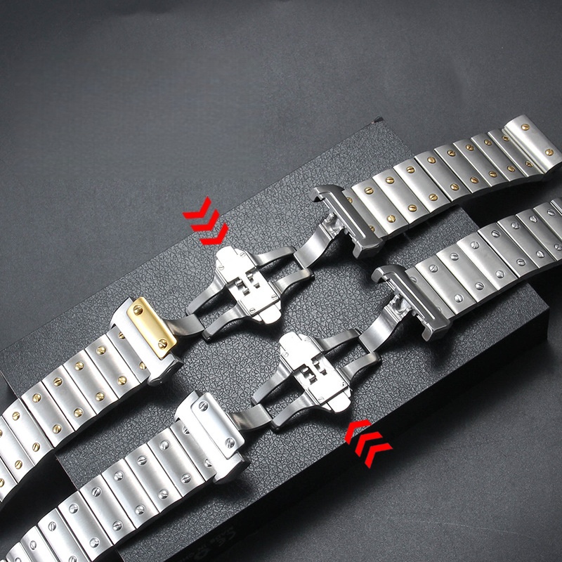 23mm hoogwaardige roestvrijsta - Cartier Watch Santos recensie en prijs