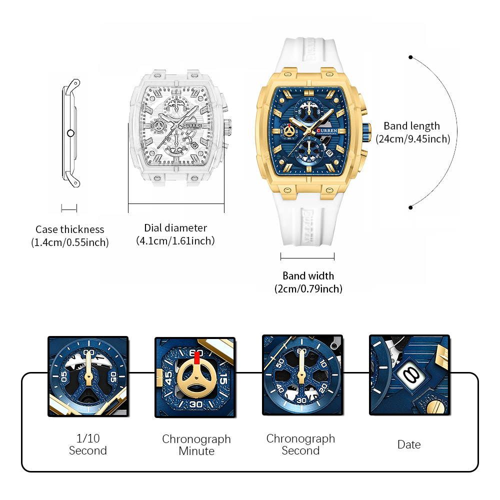 CURREN Luxe vintage horloge vo - Luxury Watch Safe recensie en prijs