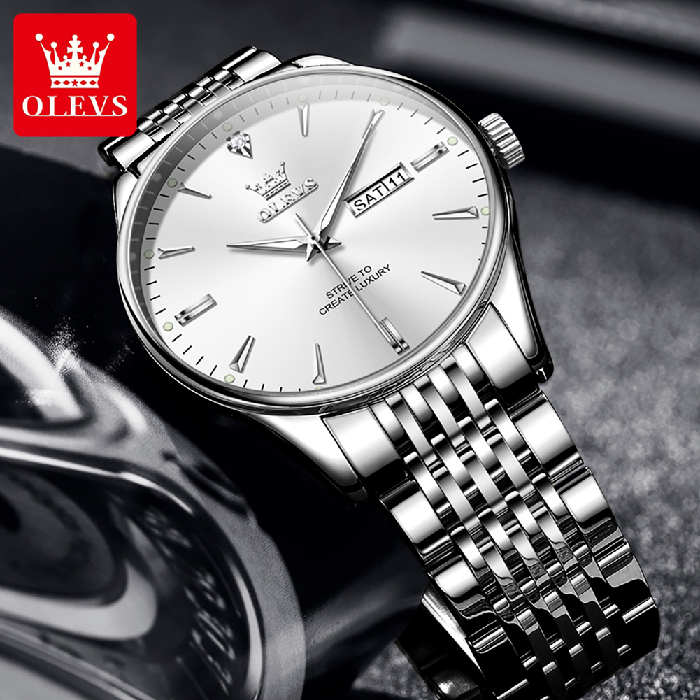 OLEVS 2929 Heren quartzhorloge - Luxury Watch Longines recensie en prijs