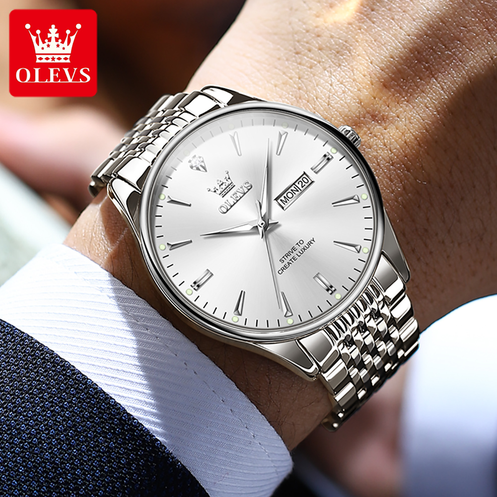OLEVS 2929 Heren quartzhorloge - Luxury Watch Longines recensie en prijs