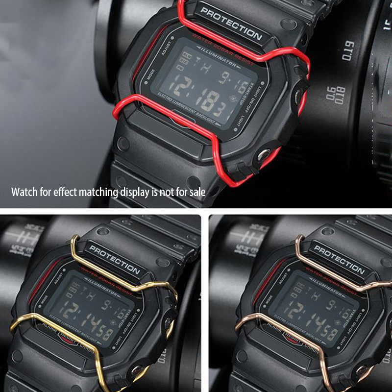 Rvs Horloge Bumper Voor Casio  - Casio Watch G-Shock Ga-2100 recensie en prijs