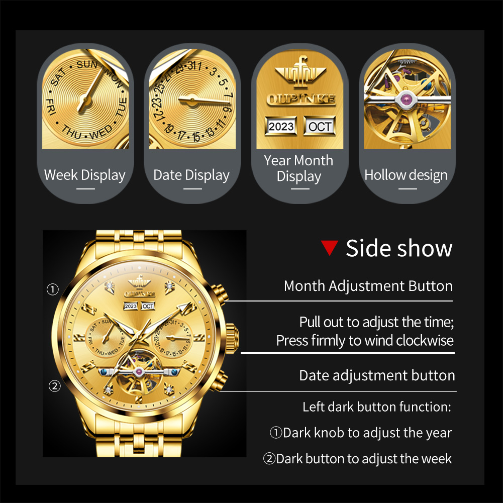 OUPINKE 3248 Tourbillon Horlog - Luxury Watch All Brands recensie en prijs