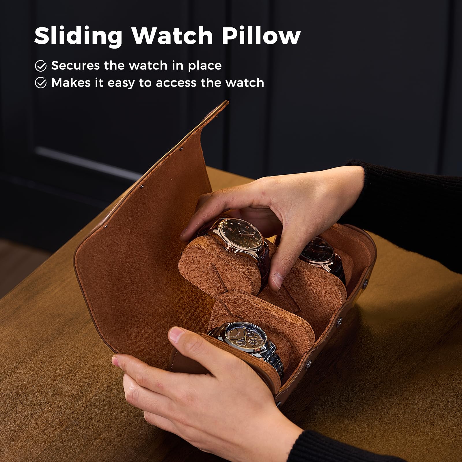 Luxe PU lederen horlogekoffer  - Luxury Watch Case Travel recensie en prijs