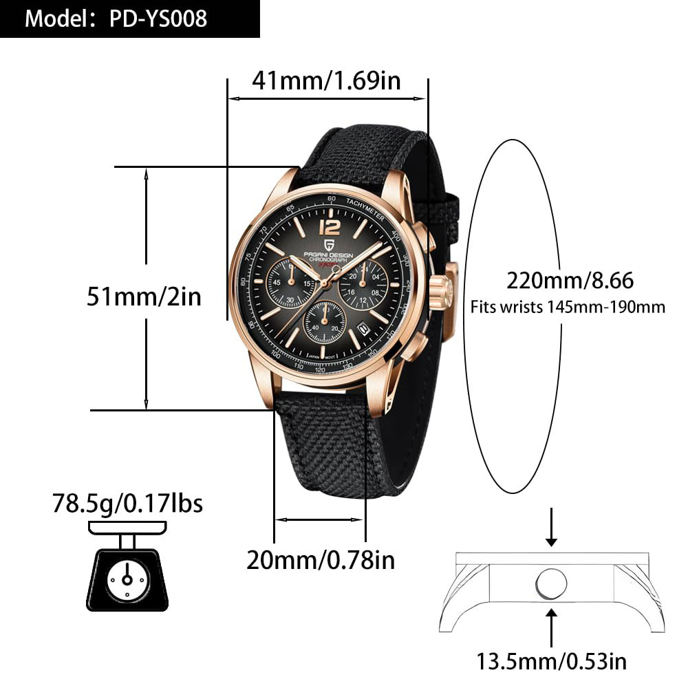 PAGANI ONTWERP Nieuwe Heren Ho - Luxury Watch Safe recensie en prijs