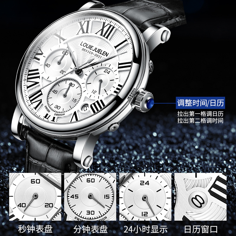 Waterdichte premium quartz pol - Luxury Watch Longines recensie en prijs