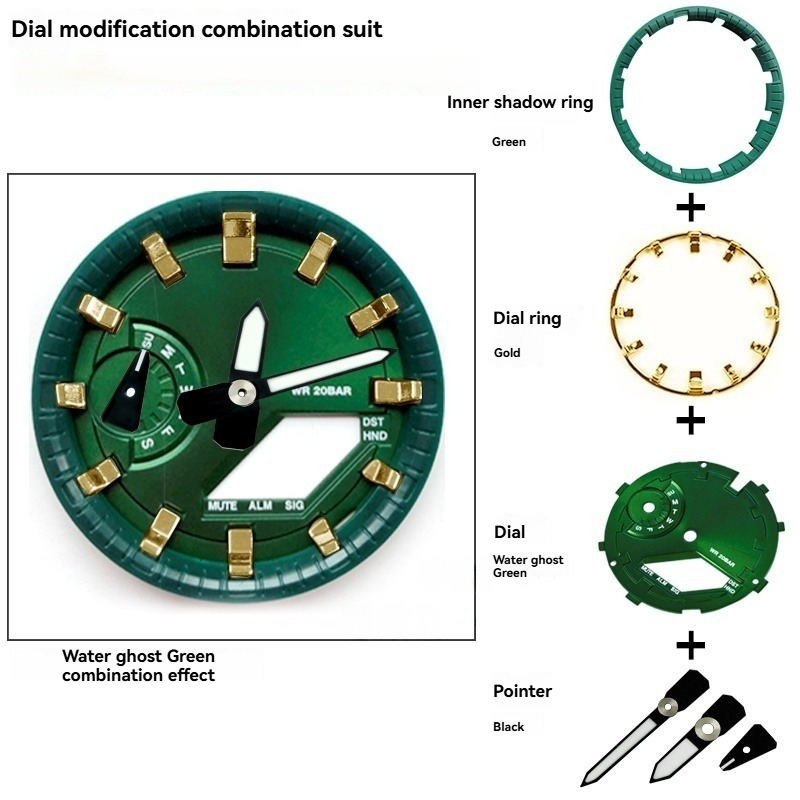 GA2100 Combinatiepak MOD Kit W - Casio Watch G-Shock Ga-2100 recensie en prijs