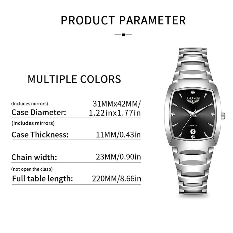 LUIK Horloge vrouwen Business  - Luxury Watch In Usa recensie en prijs