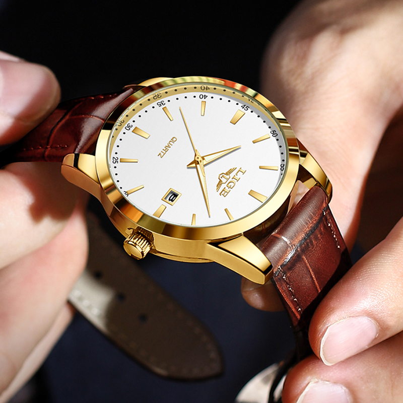 LUIK Mode Bruin Lederen Horlog - Luxury Watch Longines recensie en prijs