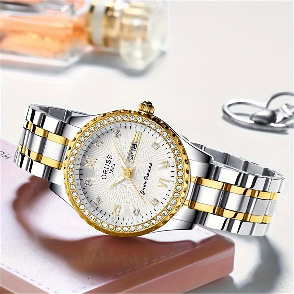 Dameshorlokkamer Goud Met Witt - Luxury Watch Grade recensie en prijs