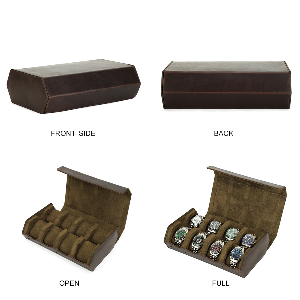 CONTACT'S FAMILY Luxe Echt Led - Luxury Watch Case Travel recensie en prijs