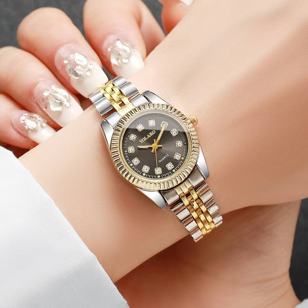 Mode Strass Dames Quartz Horlo - Luxury Watch Packaging Box recensie en prijs