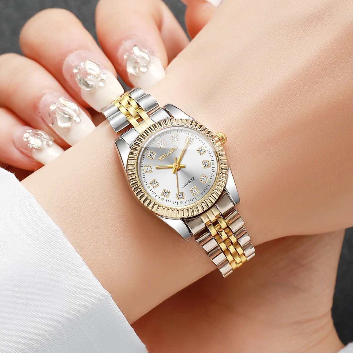 Mode Strass Dames Quartz Horlo - Luxury Watch Packaging Box recensie en prijs