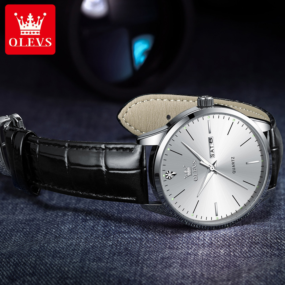 OLEVS 2935 Herenhorloge Dubbel - Luxury Watch Longines recensie en prijs