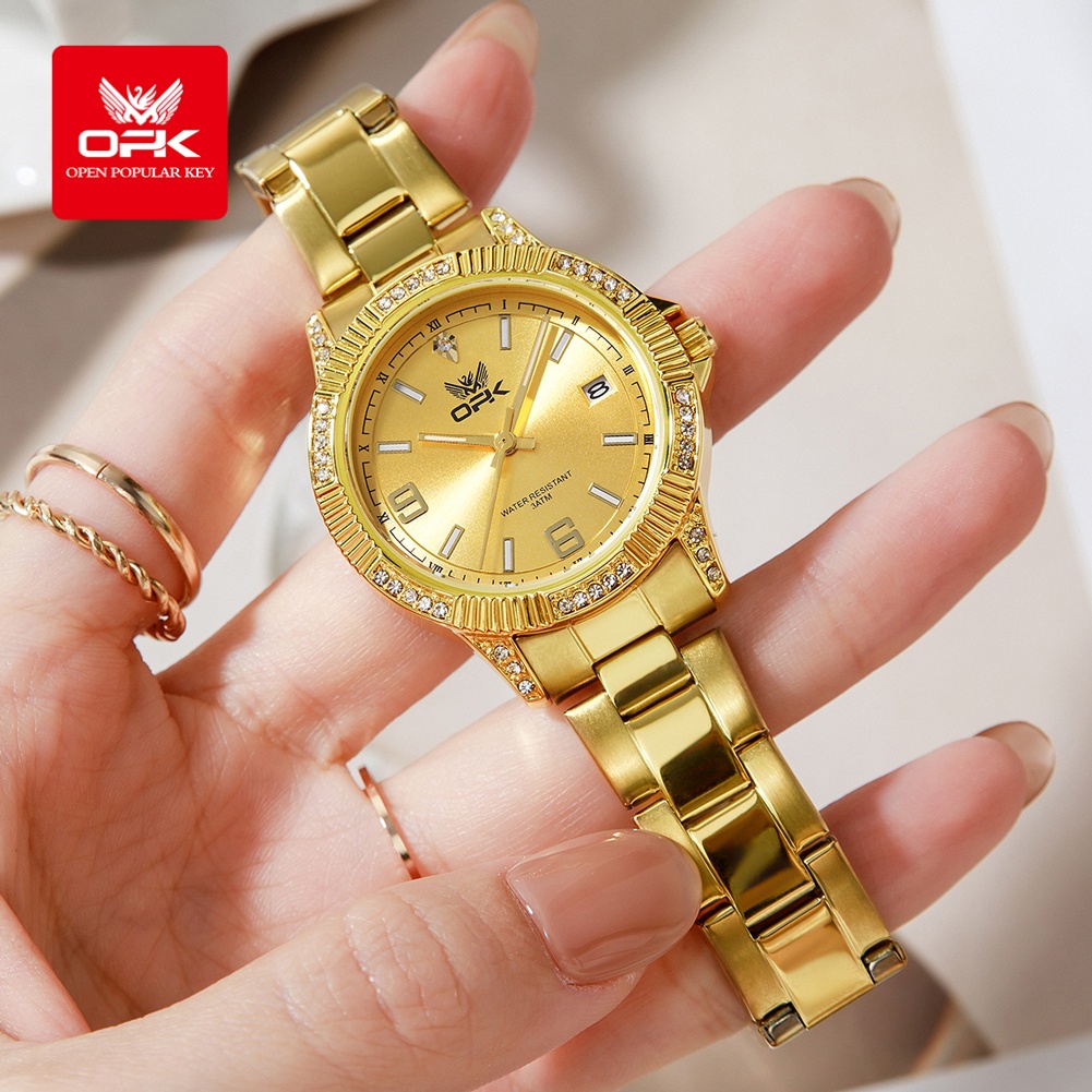 OPK 8184 Luxe geheel gouden da - Luxury Watch All Brands recensie en prijs