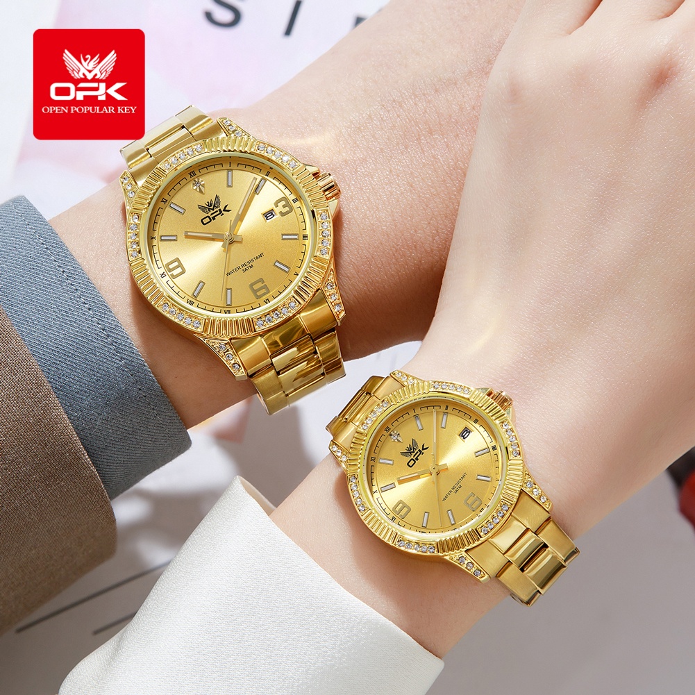 OPK 8184 Luxe geheel gouden da - Luxury Watch All Brands recensie en prijs