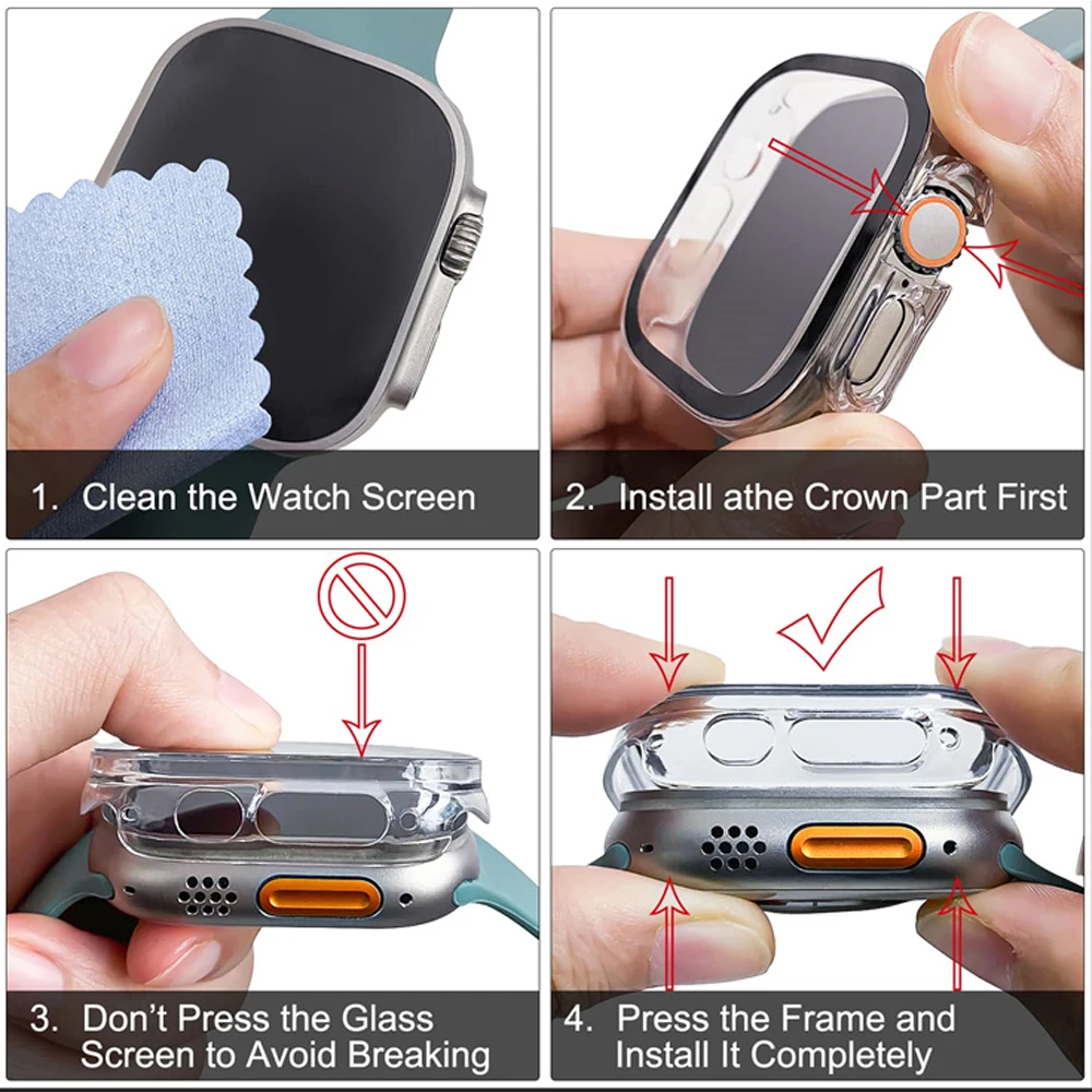 Glas + case Voor Apple Horloge - Luxury Watch Packaging Box recensie en prijs
